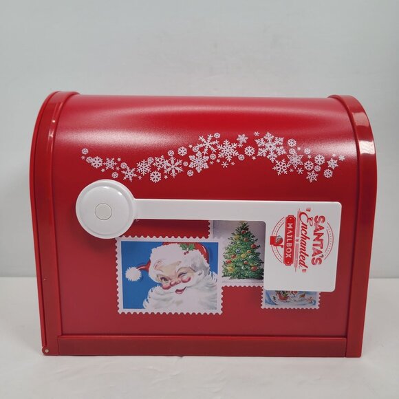 Mr. Christmas Santa's Enchanted Mailbox With Magical Sound NOB - Picture 6 of 9